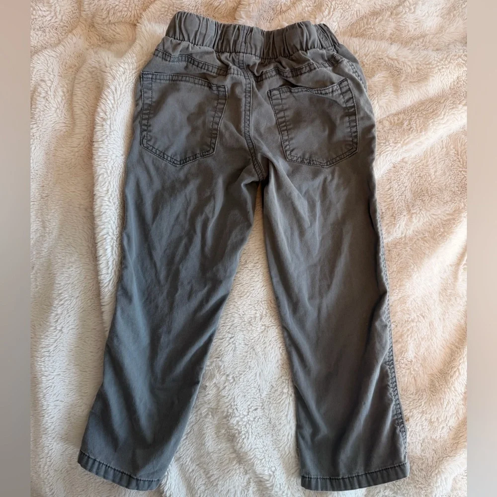 Cat & Jack Gray Elastic Waist Pants